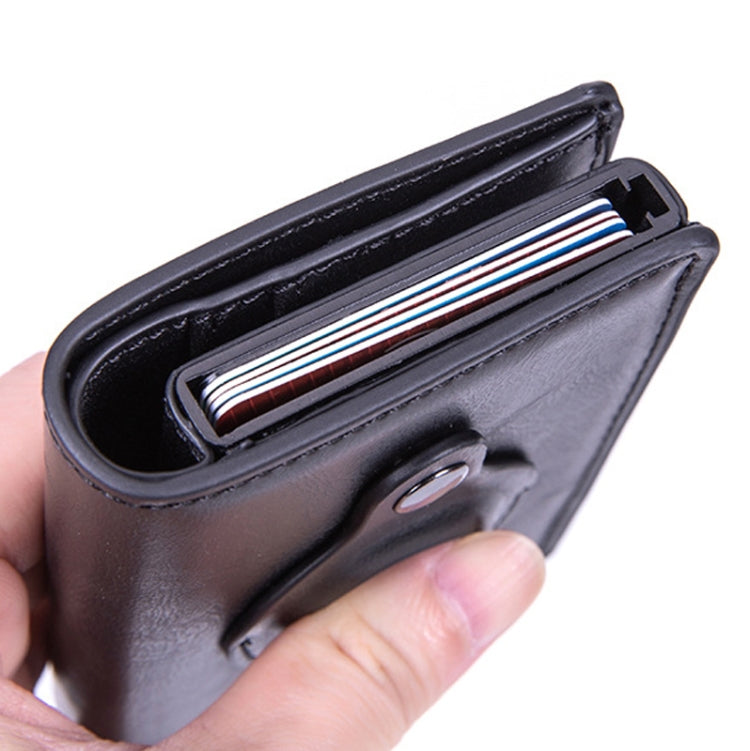 RFID Automatic Pop-Up Card Holder Locator Wallet AirTag