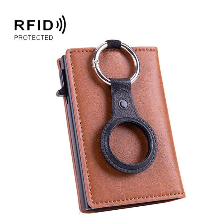 RFID Keychain Tracker Locator Card Holder Wallet AirTag