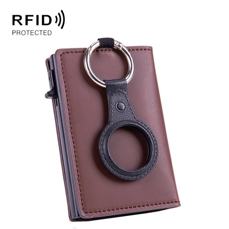 RFID Keychain Tracker Locator Card Holder Wallet AirTag