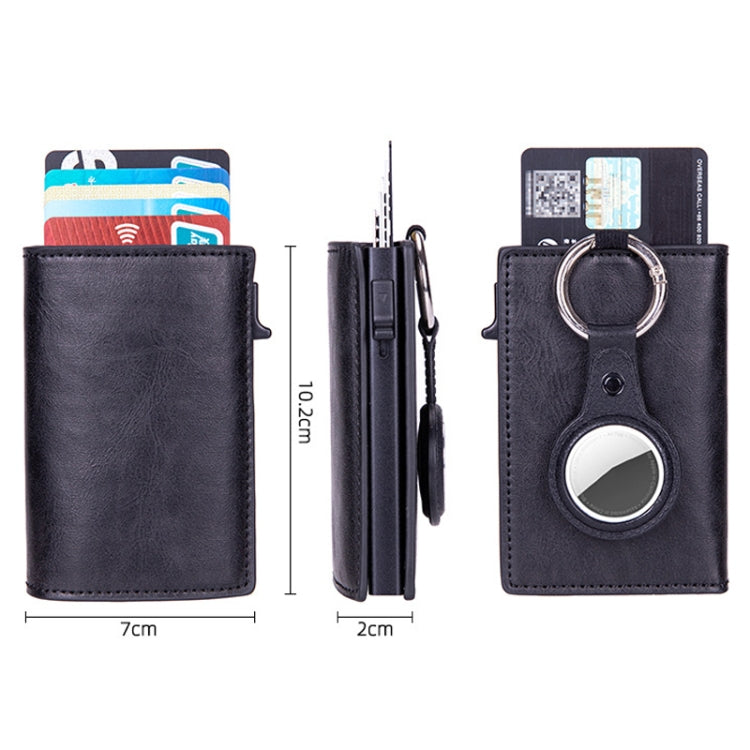RFID Keychain Tracker Locator Card Holder Wallet AirTag