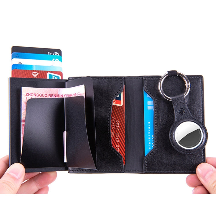 RFID Keychain Tracker Locator Card Holder Wallet AirTag