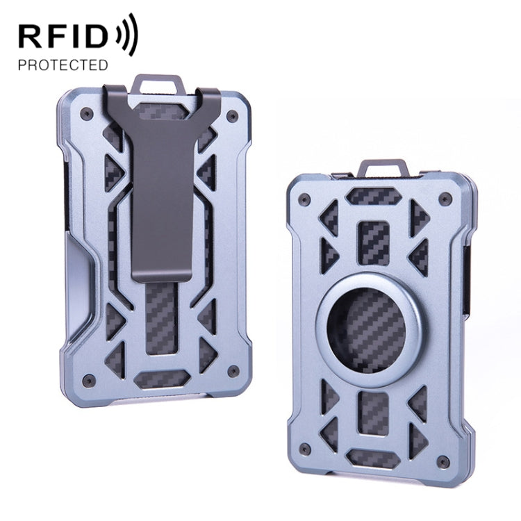Tracker Card Holder Metal Anti-Theft RFID Wallet AirTag A Model