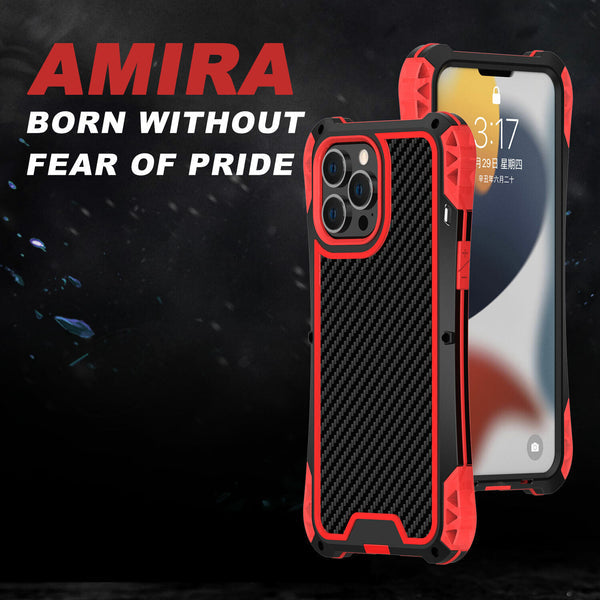 R-JUST AMIRA Metal Protective Case iPhone 13 Pro