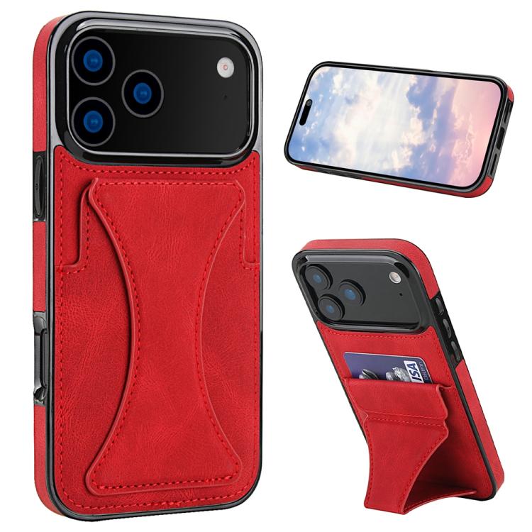 Ultra-thin Shockproof Phone Protective Case with Holder, For iPhone 17 Pro Max, For iPhone 17 Pro, For iPhone 17, For iPhone Air