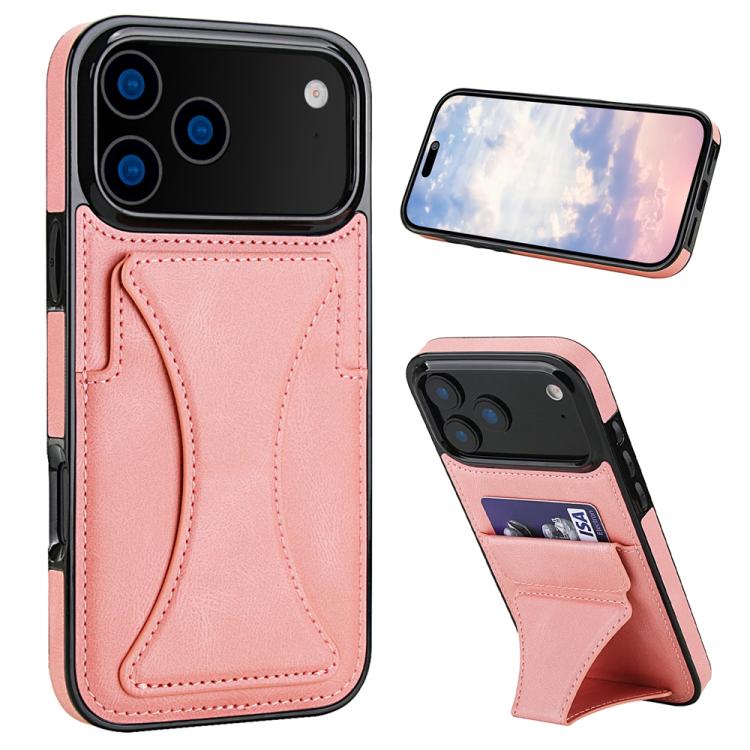 Ultra-thin Shockproof Phone Protective Case with Holder, For iPhone 18 Pro / 17 Pro, For iPhone 18 Pro Max / 17 Pro Max, For iPhone 17, For iPhone Air