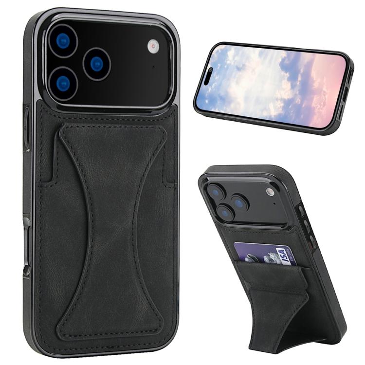 Ultra-thin Shockproof Phone Protective Case with Holder, For iPhone 17 Pro Max, For iPhone 17 Pro, For iPhone 17, For iPhone Air