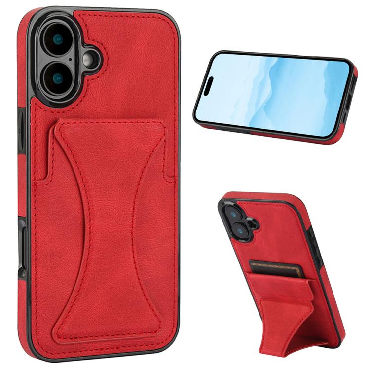 Ultra-thin Shockproof Phone Protective Case with Holder, For iPhone 18 Pro / 17 Pro, For iPhone 18 Pro Max / 17 Pro Max, For iPhone 17, For iPhone Air