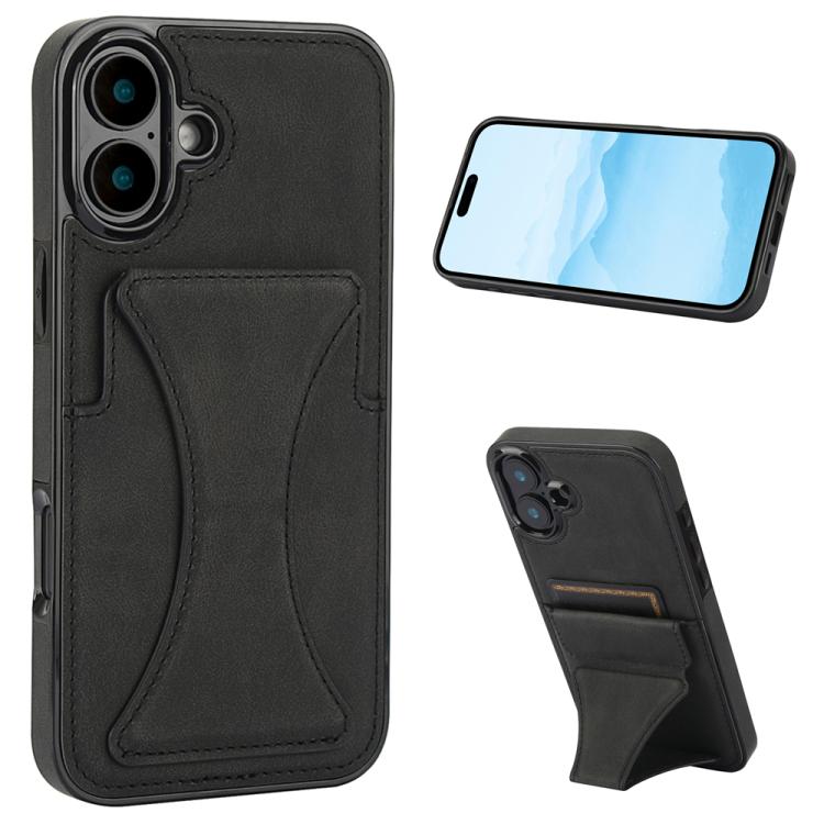 Ultra-thin Shockproof Phone Protective Case with Holder, For iPhone 18 Pro / 17 Pro, For iPhone 18 Pro Max / 17 Pro Max, For iPhone 17, For iPhone Air