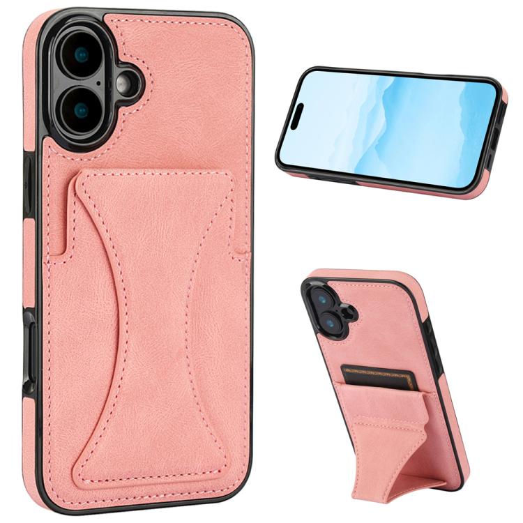 Ultra-thin Shockproof Phone Protective Case with Holder, For iPhone 18 Pro / 17 Pro, For iPhone 18 Pro Max / 17 Pro Max, For iPhone 17, For iPhone Air