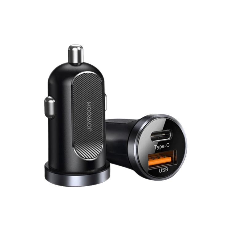 JOYROOM 30W Mini PD+QC3.0 Dual-port Car Charger C-A08