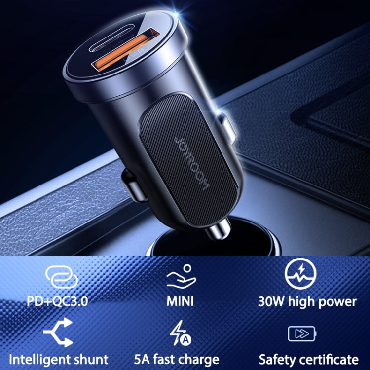 JOYROOM 30W Mini PD+QC3.0 Dual-port Car Charger C-A08