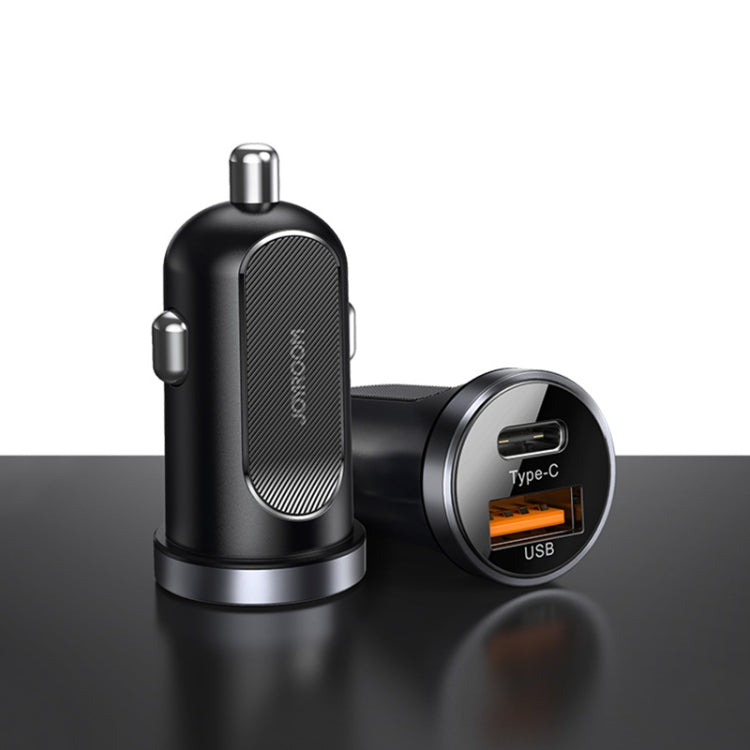 JOYROOM 30W Mini PD+QC3.0 Dual-port Car Charger C-A08