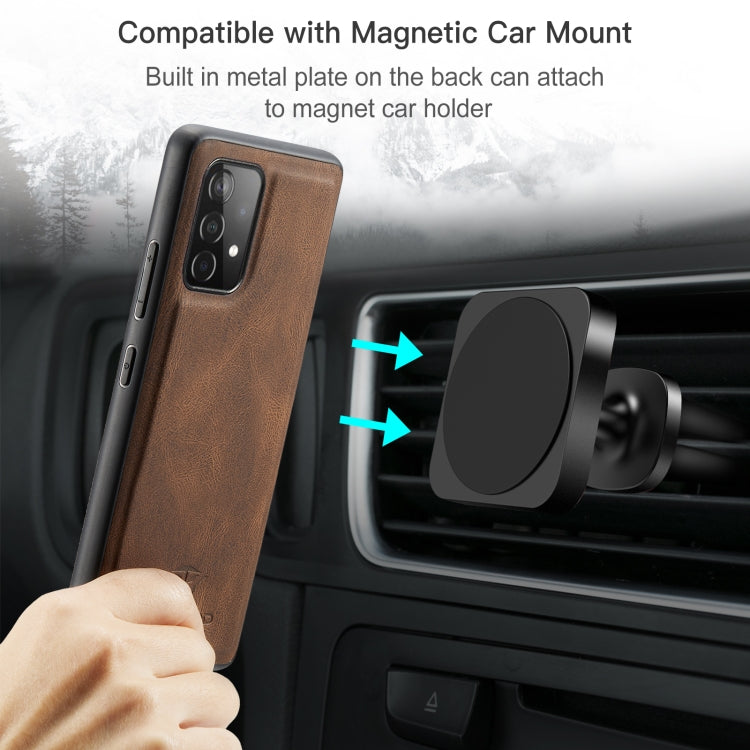 JEEHOOD Retro Magnetic Detachable Wallet Case Samsung A52 4G / 5G