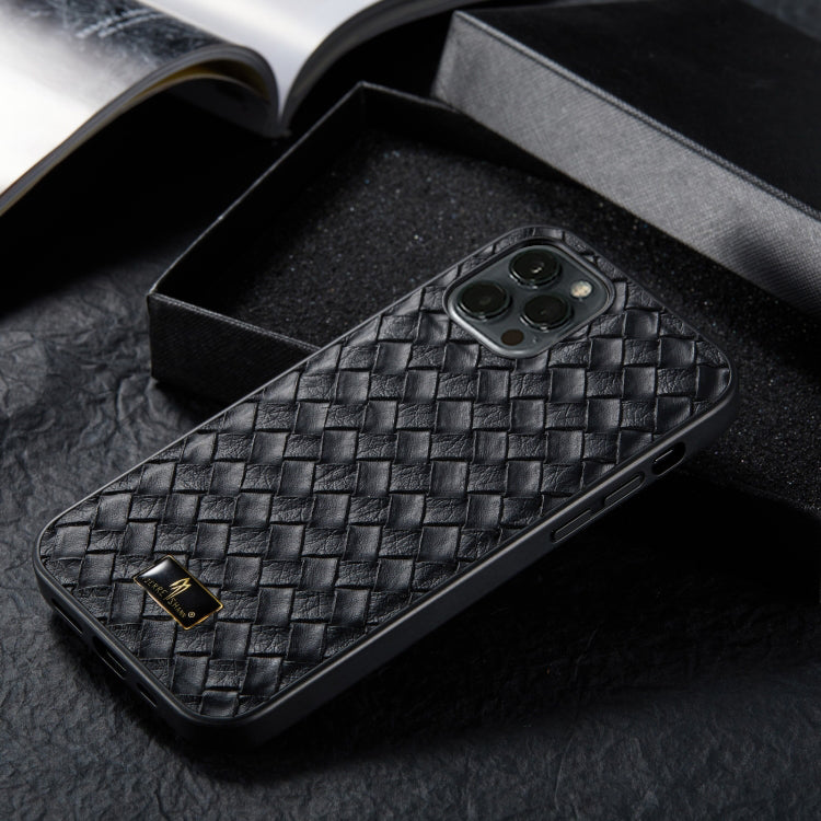 Fierre Shann Leather Texture Case iPhone 13 Pro