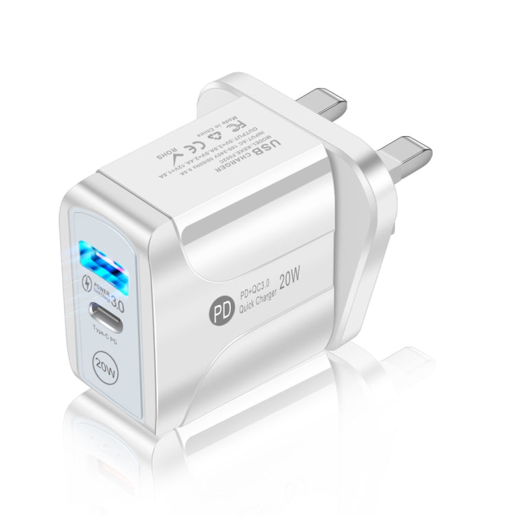 FLOVEME 20W PD QC3.0 Fast Charger 210BL2007 UK Plug