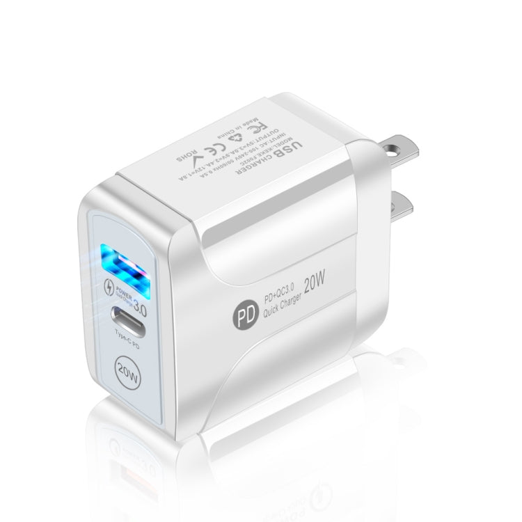 FLOVEME 20W PD QC3.0 Fast Charger 210BL2007 US Plug