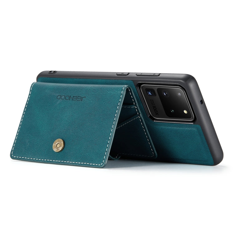 JEEHOOD Retro Magnetic Detachable Wallet Case Samsung Note 20 Ultra