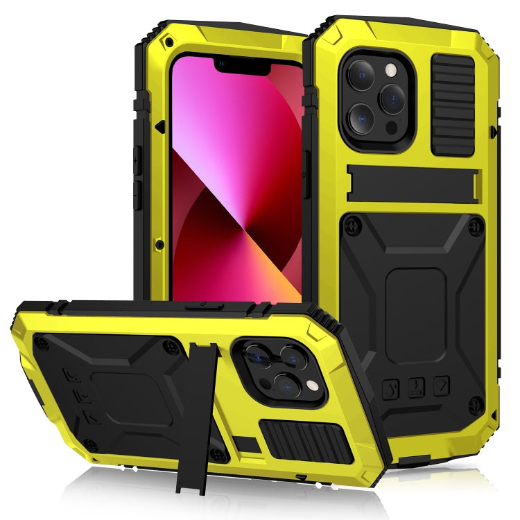 R-JUST KickStand Metal Protective Case iPhone 13