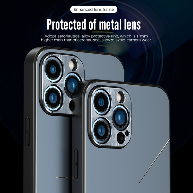 R-JUST 3-Line Style Metal Protective Case iPhone 13