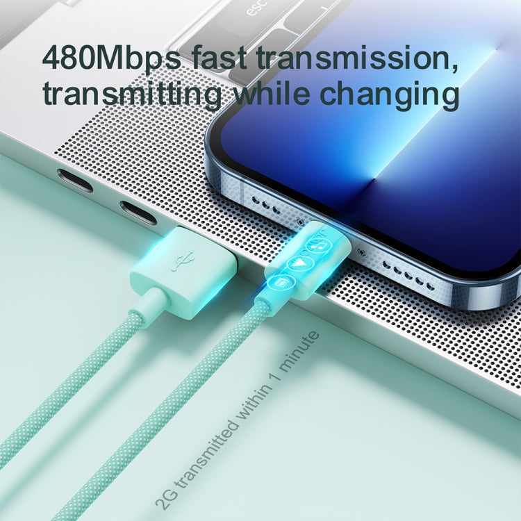 JOYROOM USB to Lightning 2m Colorful Fast Charging Data Cable S-2030M13