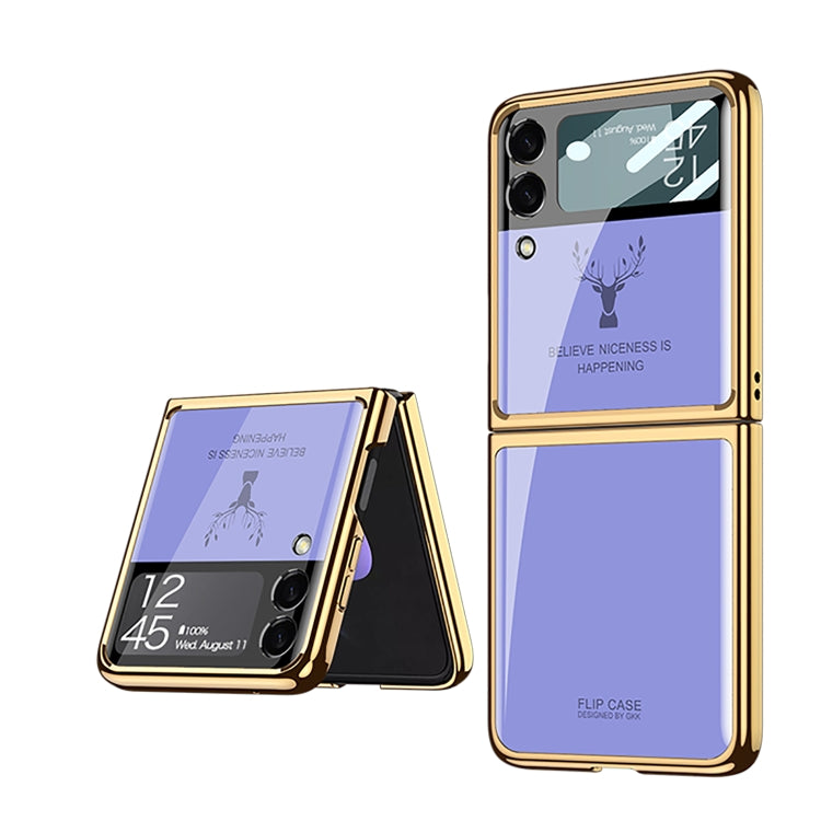 GKK Elk Electroplating Camera Protection Case Samsung Z Flip3