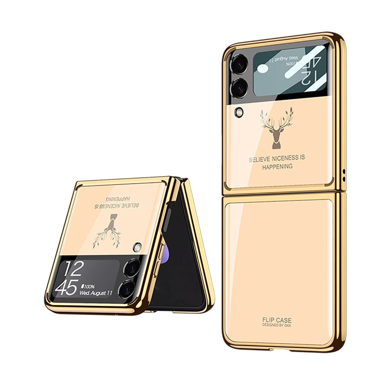 GKK Elk Electroplating Camera Protection Case Samsung Z Flip3