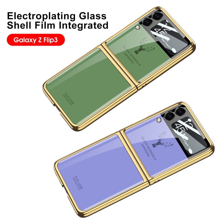 GKK Elk Electroplating Camera Protection Case Samsung Z Flip3