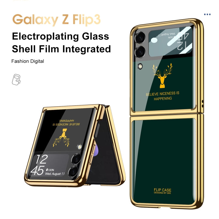 GKK Elk Electroplating Camera Protection Case Samsung Z Flip3