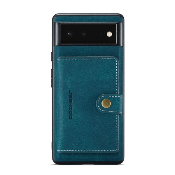 JEEHOOD Retro Magnetic Detachable Wallet Case Google Pixel