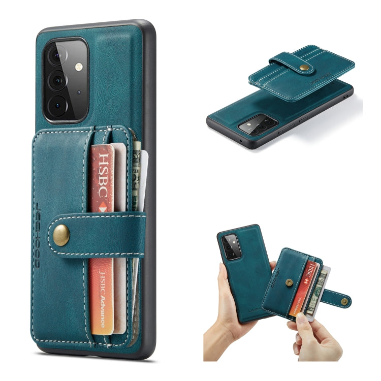 JEEHOOD RFID Blocking Anti-Theft Wallet Case Samsung A52 4G / 5G