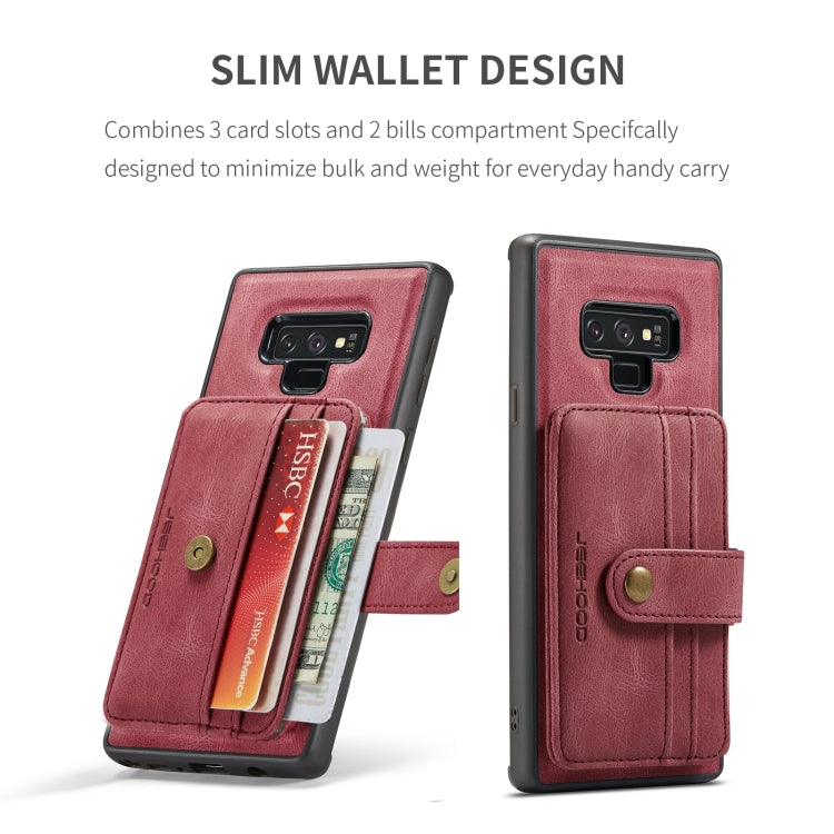 JEEHOOD RFID Blocking Anti-Theft Wallet Case Samsung Note 9