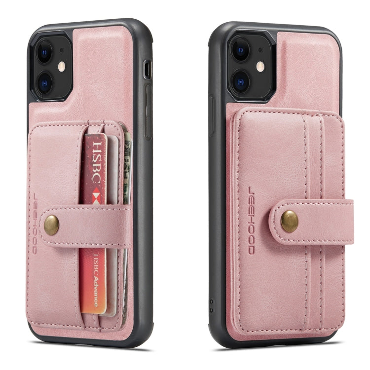 JEEHOOD RFID Blocking Anti-Theft Wallet Case iPhone 12 mini