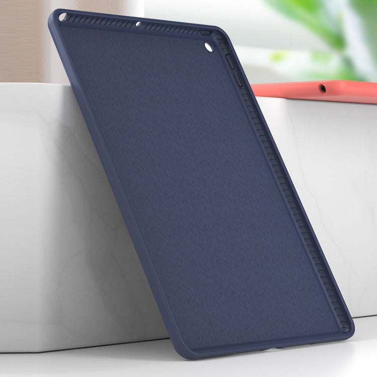 Mutural Silicone Microfiber Case iPad 10.2 2021 / 2020 / 2019