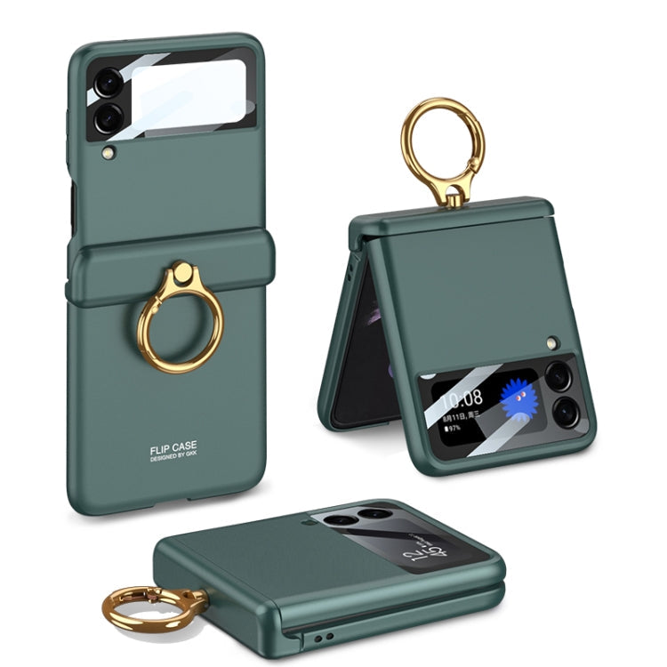 GKK Magnetic Hinged Flip Case with Ring Holder Samsung Z Flip3