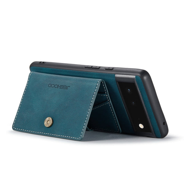 JEEHOOD Retro Magnetic Detachable Wallet Case Google Pixel