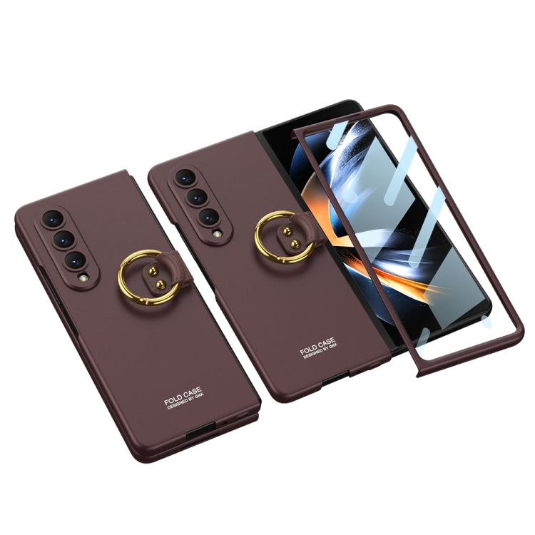 GKK Integrated Ultra-thin Full Coverage Case with Ring Samsung Z Fold4