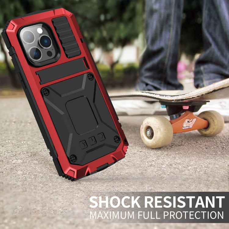 R-JUST KickStand Metal Protective Case iPhone 14 Pro