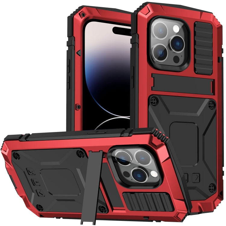 R-JUST KickStand Metal Protective Case iPhone 14 Pro