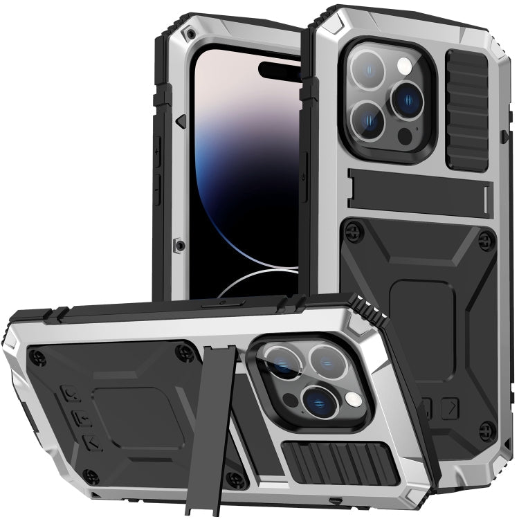 R-JUST KickStand Metal Protective Case iPhone 14 Pro Max