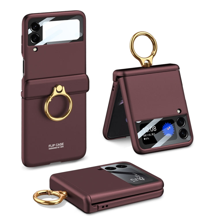 GKK Magnetic Hinged Flip Case with Ring Holder Samsung Z Flip4