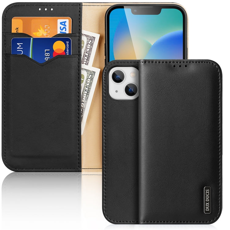 DUX DUCIS Hivo Leather Flip Case iPhone 14 Plus