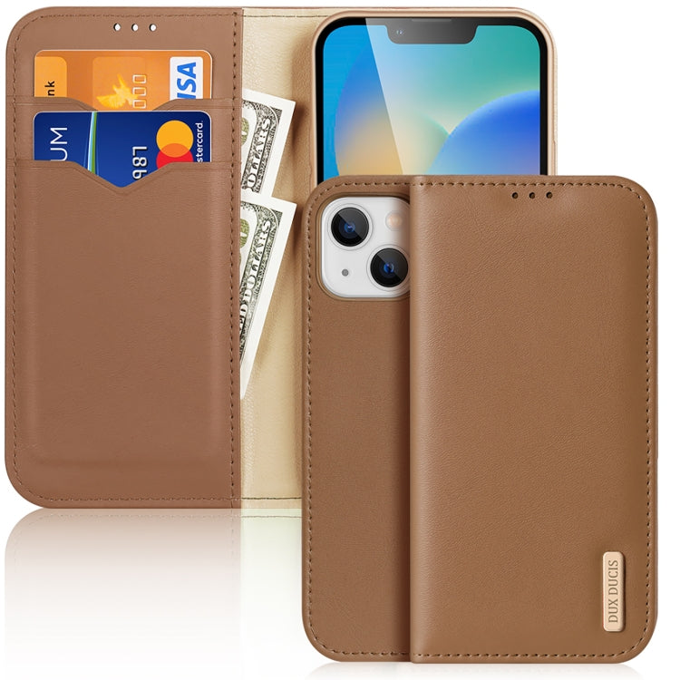 DUX DUCIS Hivo Leather Flip Case iPhone 14 Plus