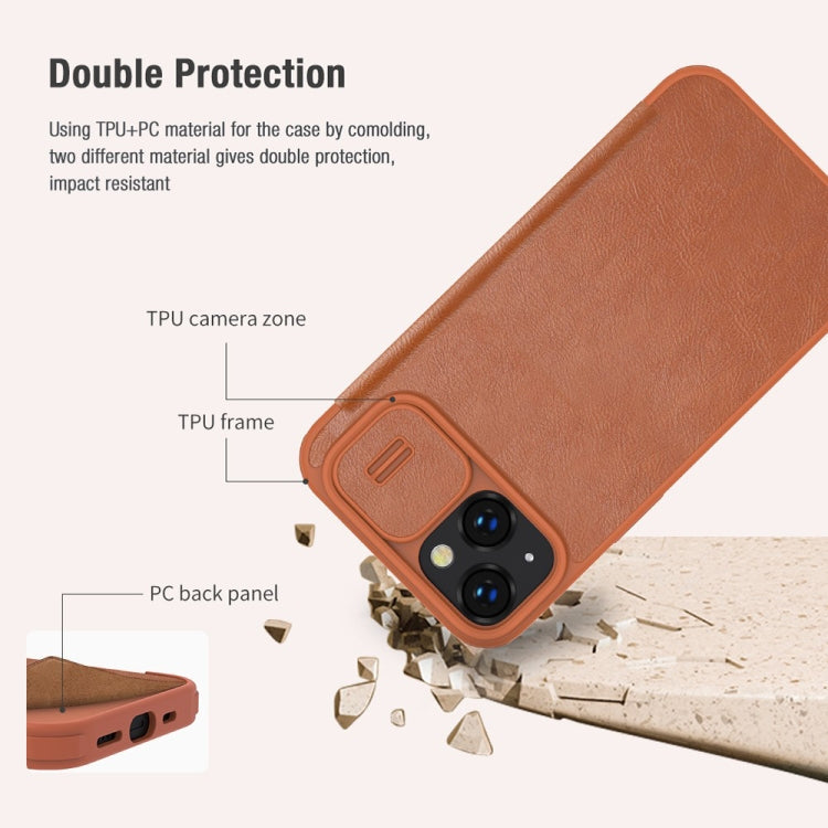 NILLKIN QIN Pro Flip Leather Case iPhone 14