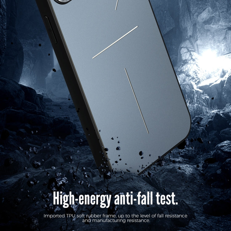 R-JUST 3-Line Style Metal Protective Case iPhone 14