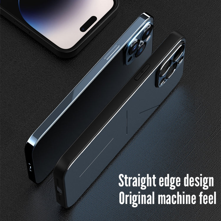 R-JUST 3-Line Style Metal Protective Case iPhone 14 Plus