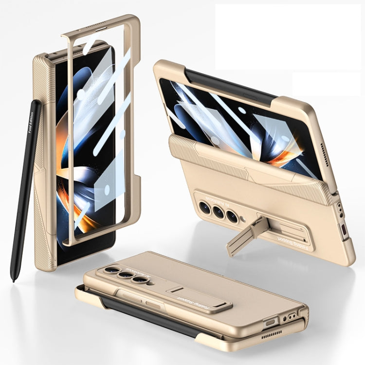 GKK Integrated Magnetic Folding Case with Pen Slot Samsung Z Fold4