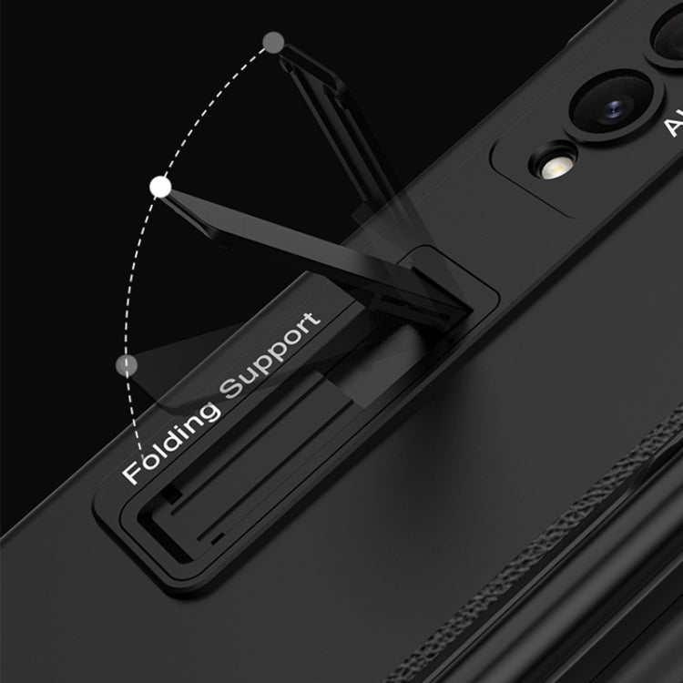 GKK Magnetic Hinge Flip Case with Holder & Pen Slot Samsung Z Fold4