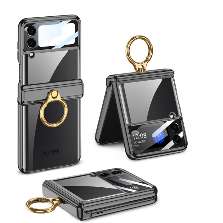 GKK Magnetic Folding Phantom Rotary Case with Ring Holder Samsung Z Flip4