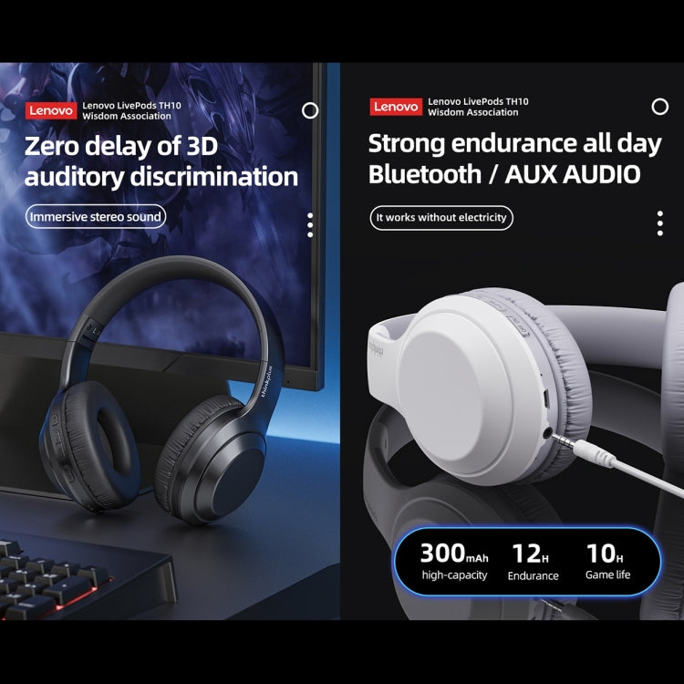 Lenovo TH10 Gaming Sports Noise-cancelling Wireless Headphone