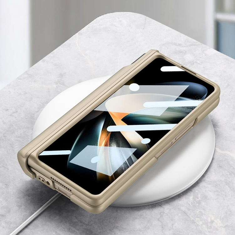GKK Magnetic Fold Hinge Case with Wrist Strap Samsung Z Fold4